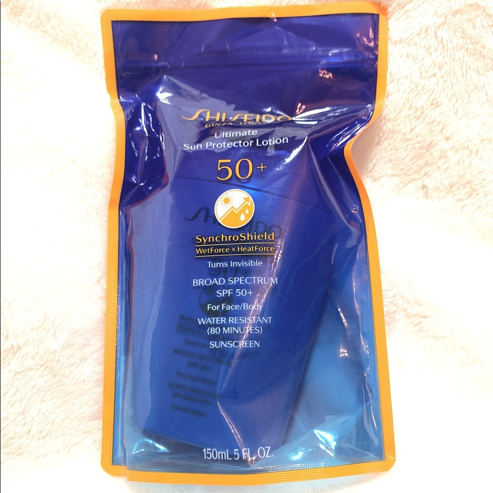 Brand new Shiseido ultimate sun protector lotion